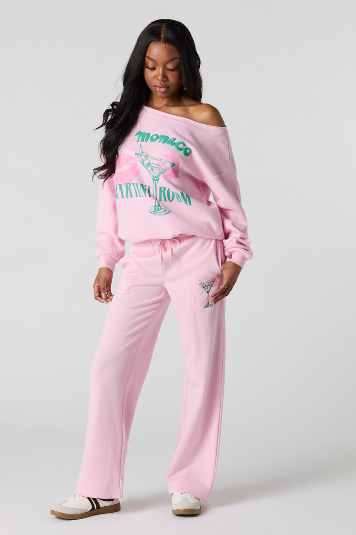 Martini Graphic Fleece Sweatpant
