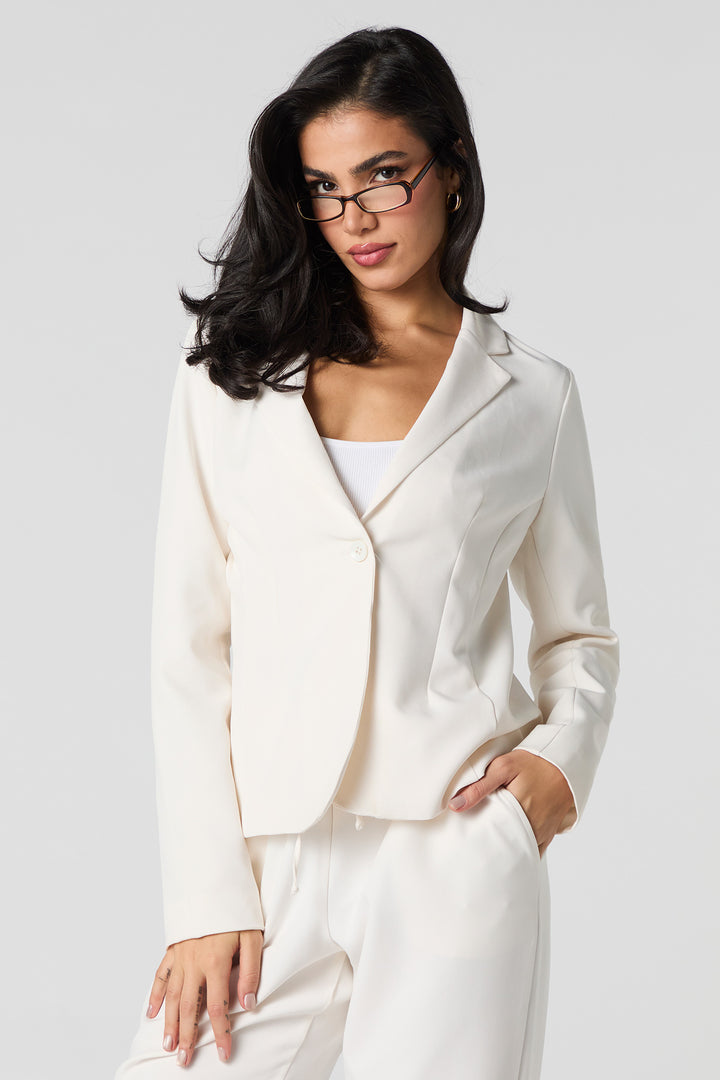 Blouson ajusté à un bouton