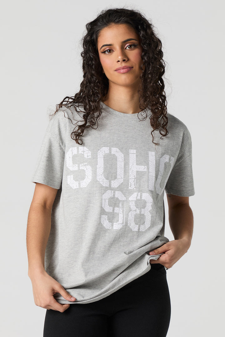 SoHo Graphic Oversized T-Shirt