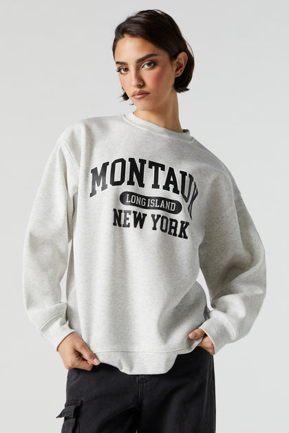 Montauk Graphic Fleece Sweatshirt