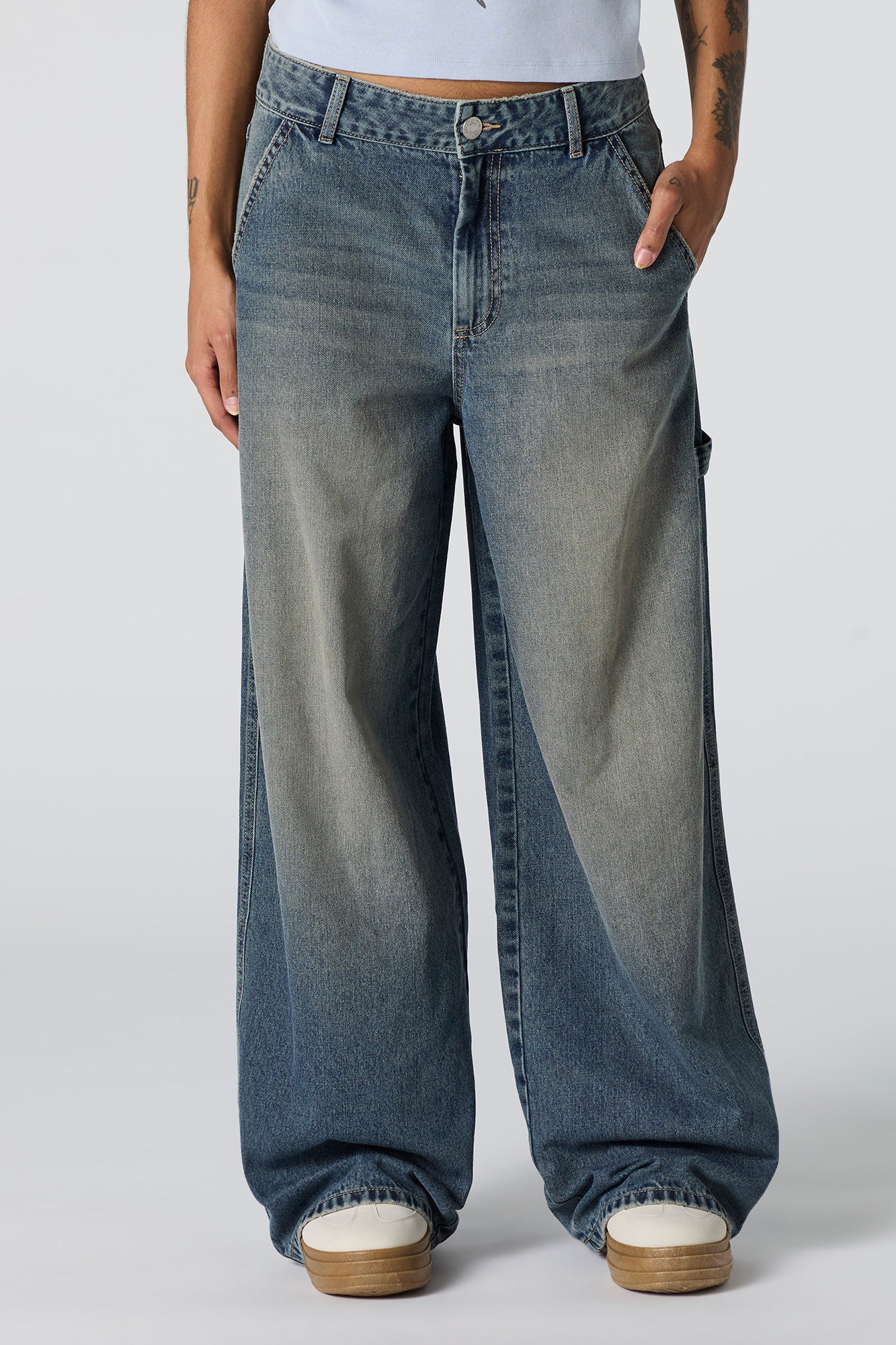 Oversized Wide Leg Carpenter Jean Urban