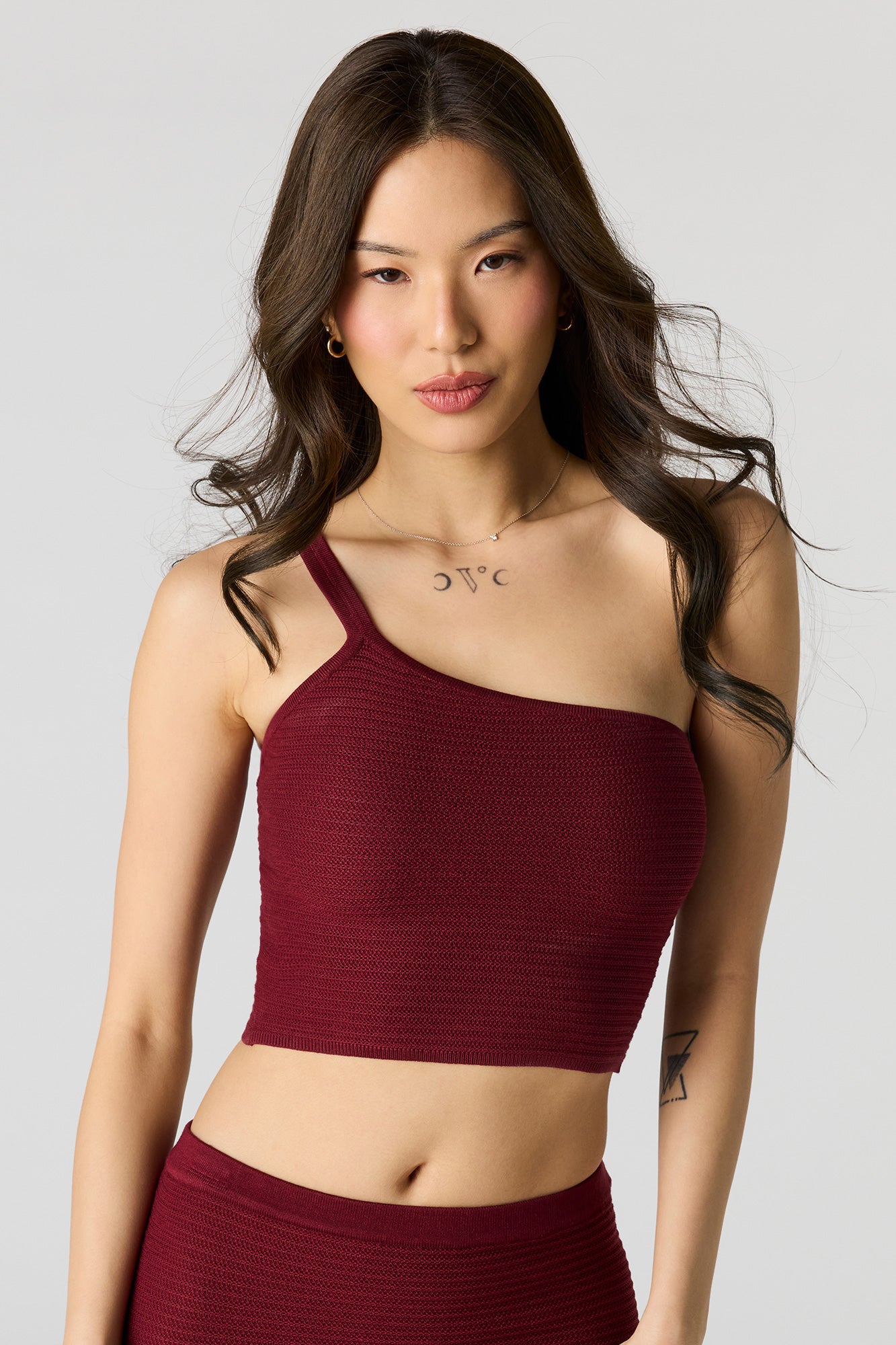 Crochet One Shoulder Tank – Urban Planet