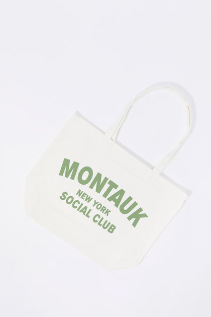 Montauk Graphic Tote Bag