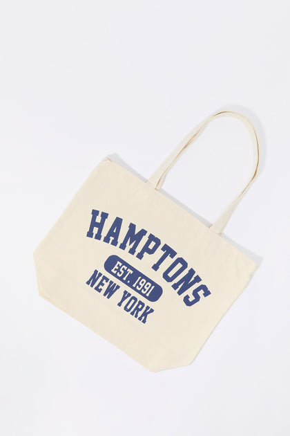 Hamptons Graphic Tote Bag