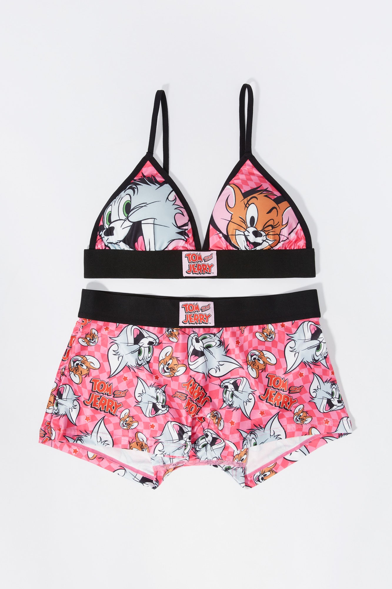 COCO BRANDS Tom and Jerry Women's Sports Bra and Boxer Briefs
