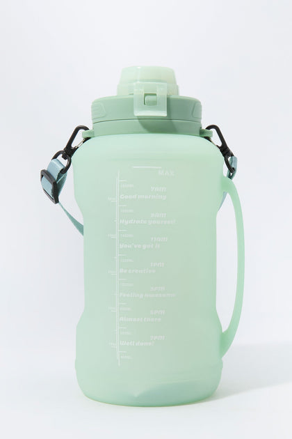 Sage Motivational Collapsible Water Bottle (2 L)