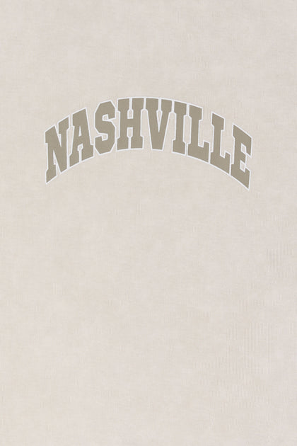 T-shirt court à imprimé Nashville