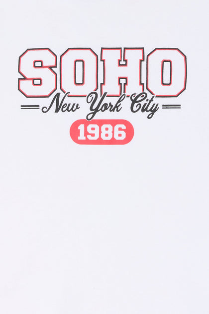 Soho Graphic Baby Ringer T-Shirt