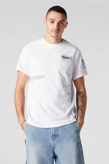 NASA Crew Print Patch T-Shirt