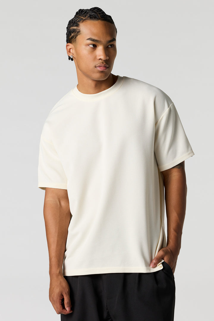 Textured Relaxed T-Shirt