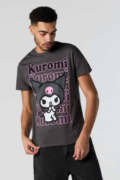 T-shirt à imprimé Kuromi