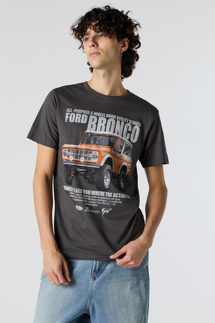 T-shirt à imprimé Ford Bronco
