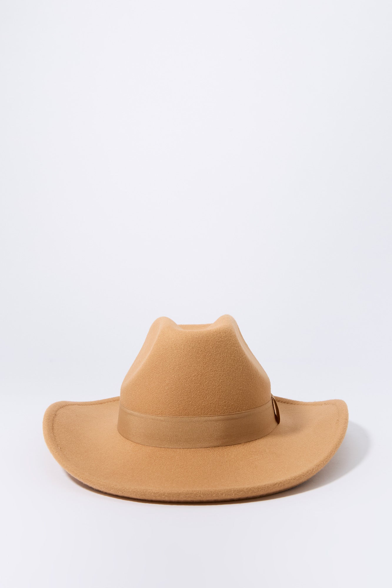 Urban Planet Full Brim Fedora Hat | Brown | Men's