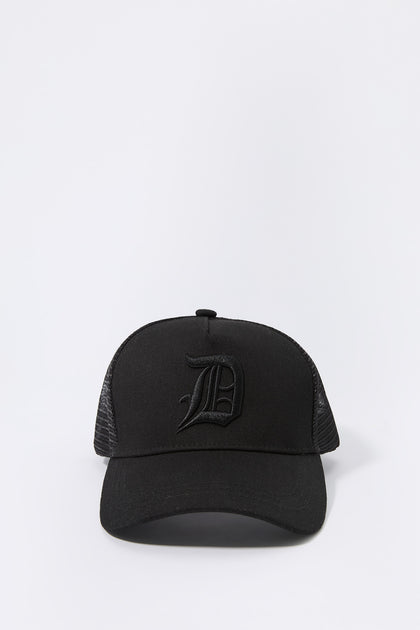 Detroit Embroidered Mesh Baseball Hat