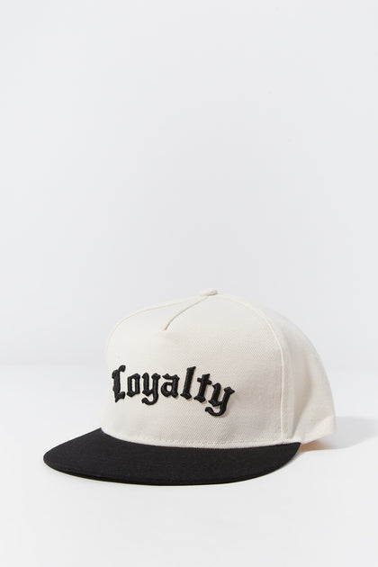Loyalty Embroidered Snapback Hat