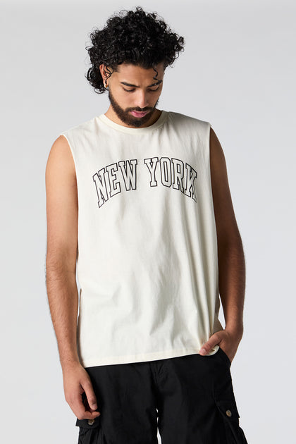New York Graphic Muscle Tank