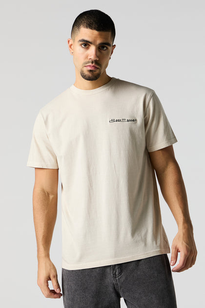 So Far So Good Embroidered T-Shirt