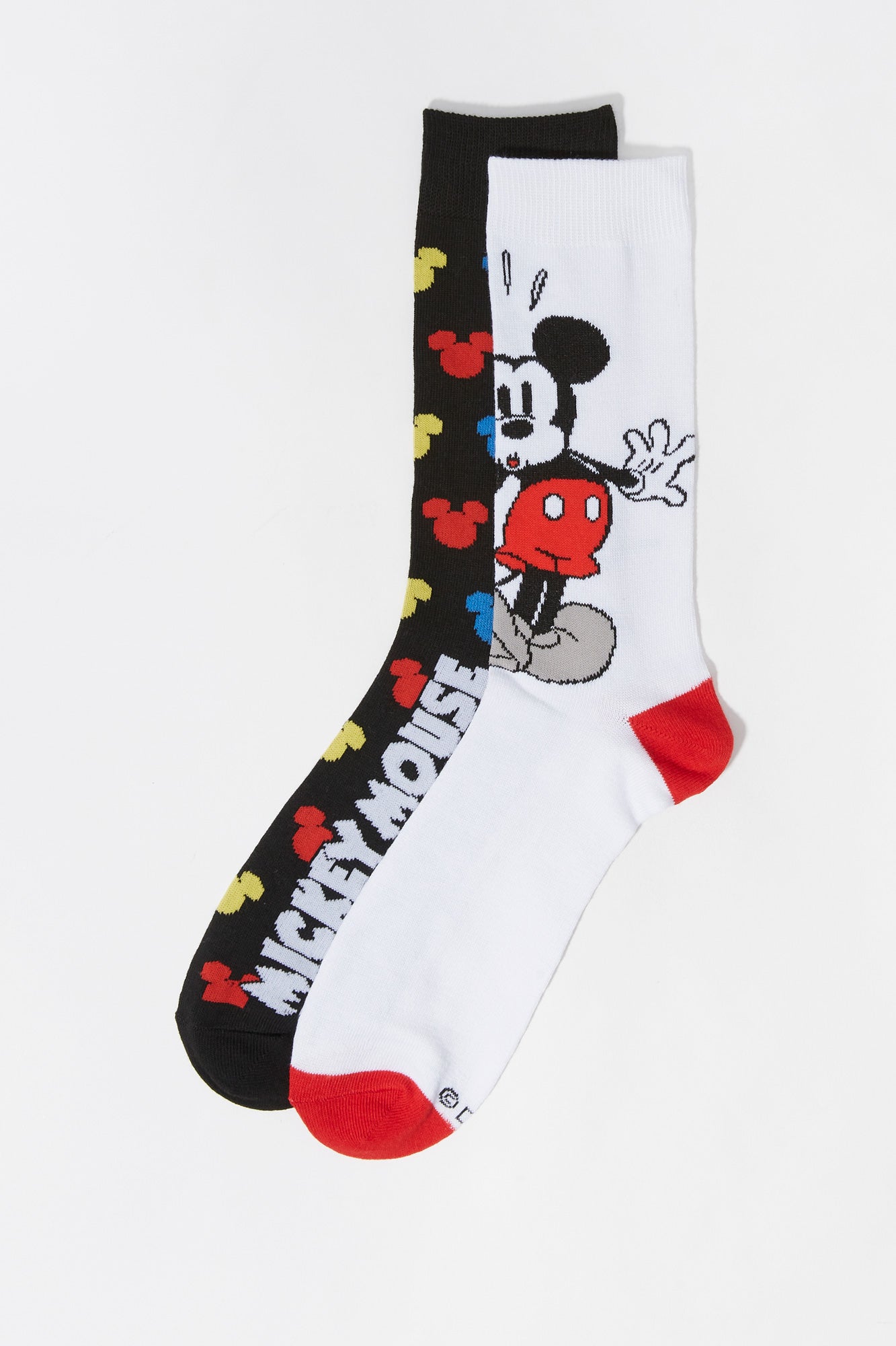 Mickey Mouse Graphic Crew Socks (2 Pack) – Urban Planet