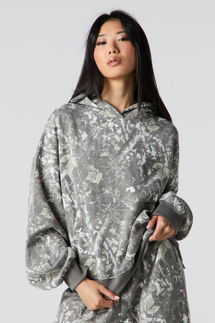 Fleece Boxy Hoodie