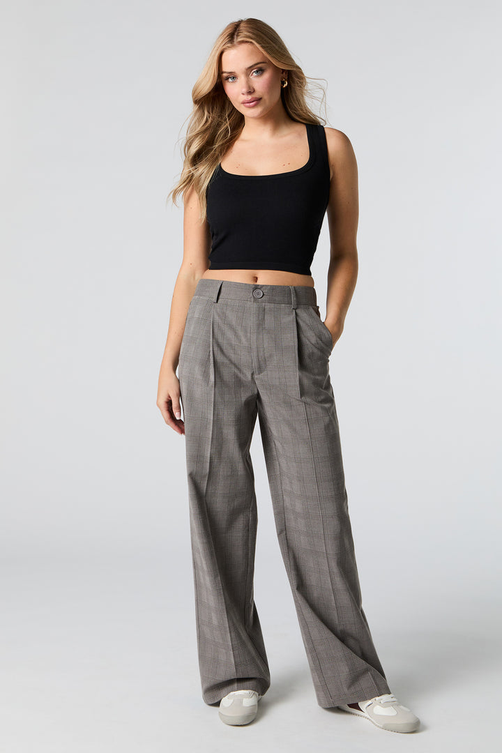 Pantalon habillé à jambe large