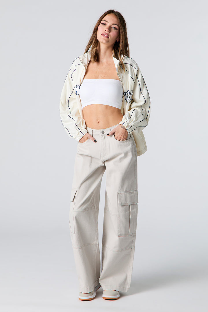 Pantalon cargo baggy en denim