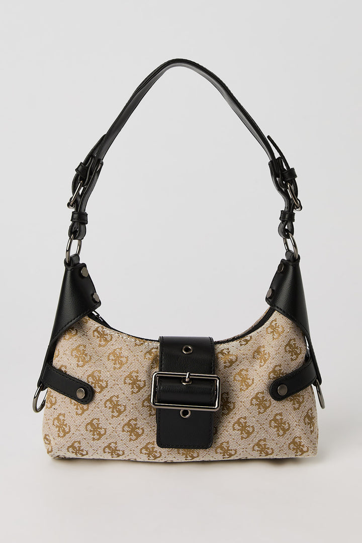 Buckled Shoulder Bag