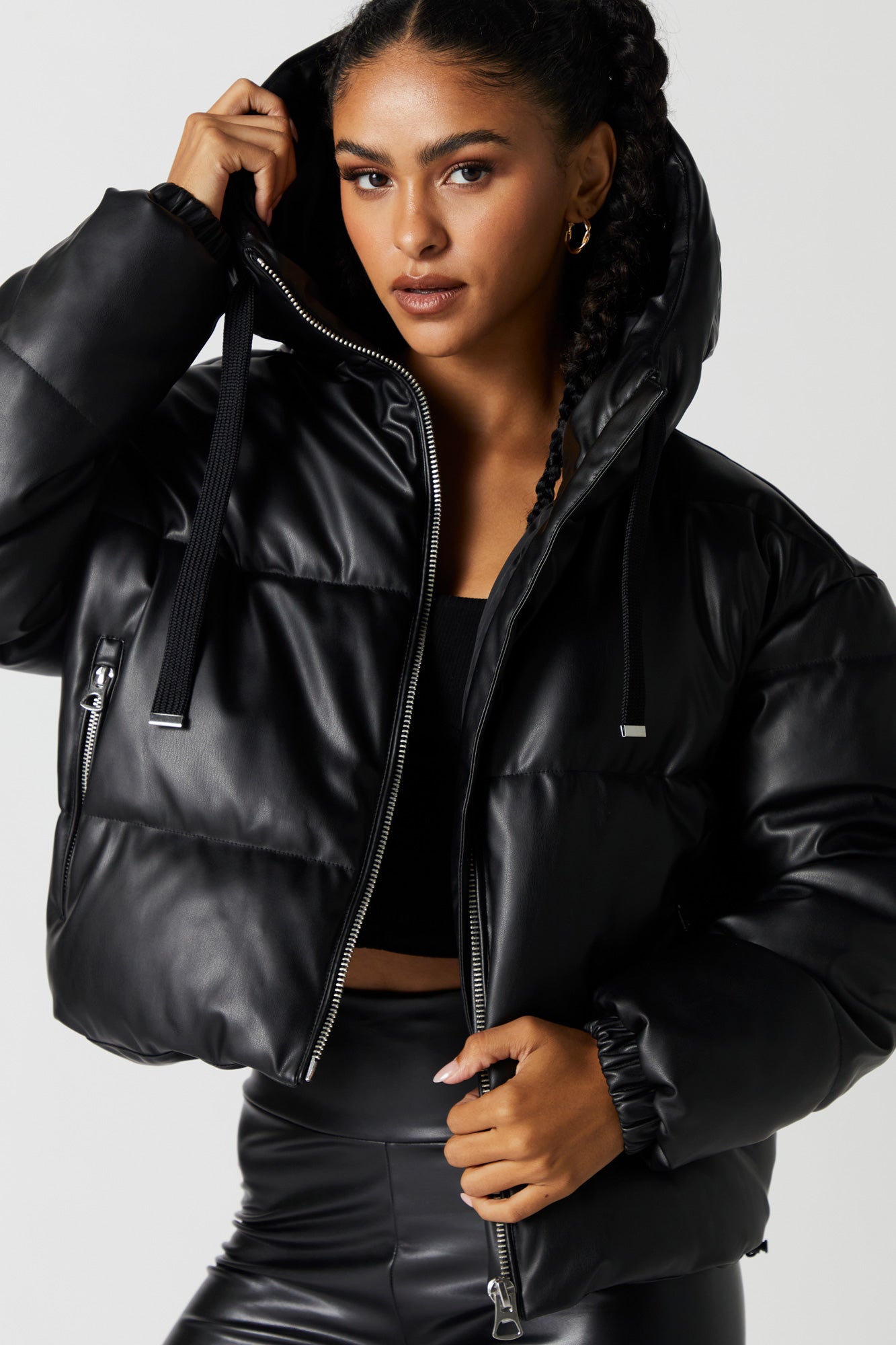 simply complicated urban padded parka