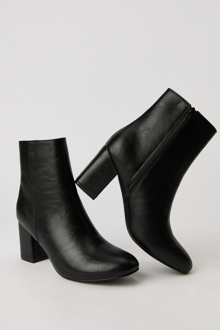 Block Heeled Booties