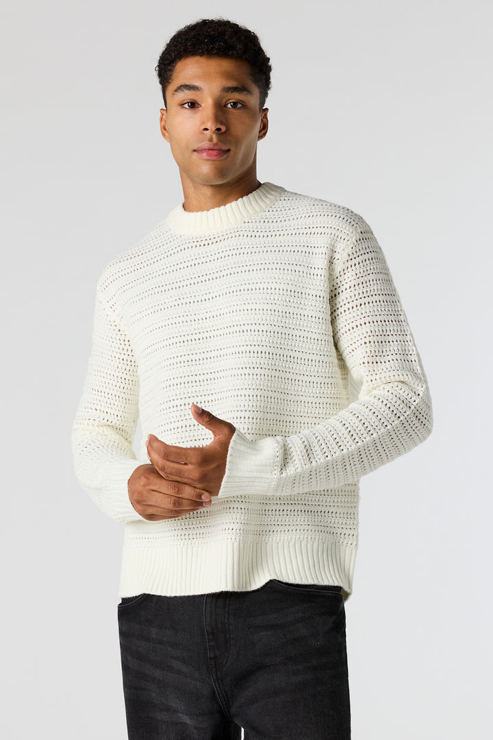 Open Knit Sweater