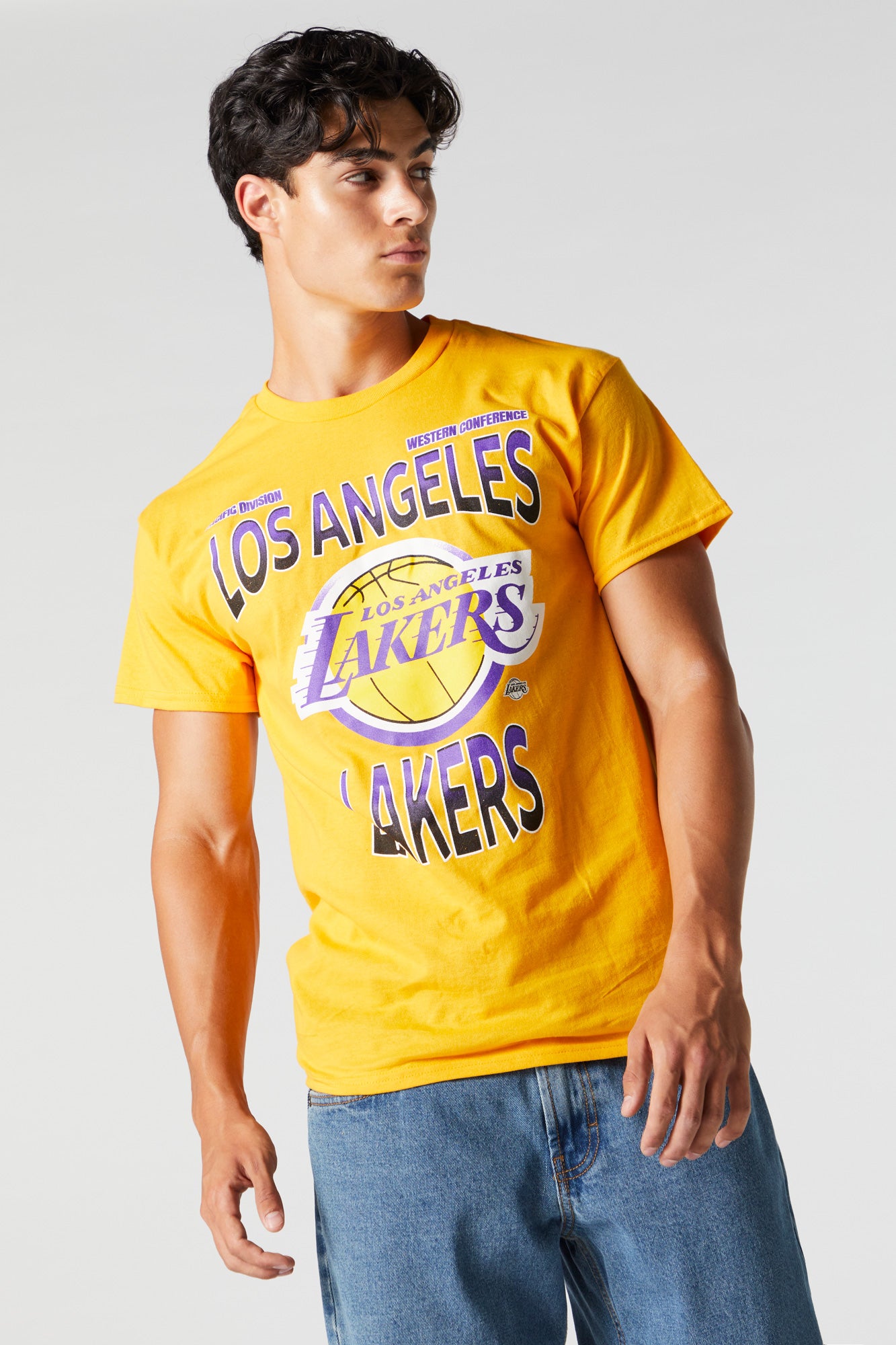 Build-A-Bear Los Angeles Lakers Hoodie in Heather Grey