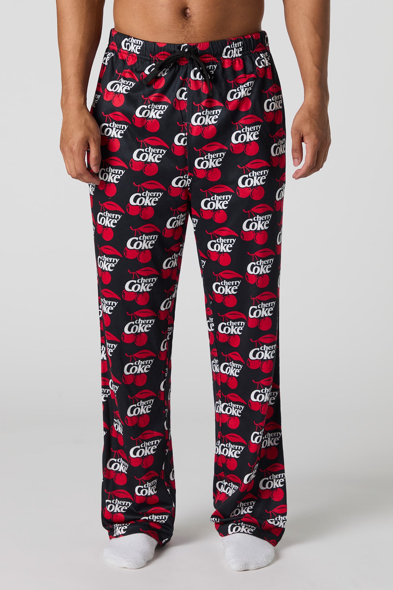 Cola Christmas Pajamas Coca Cola Pajama Set Men's Coca-Cola Slant