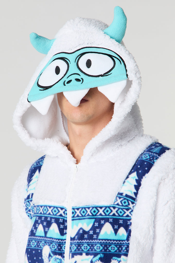 3D Yeti Plush Onesie