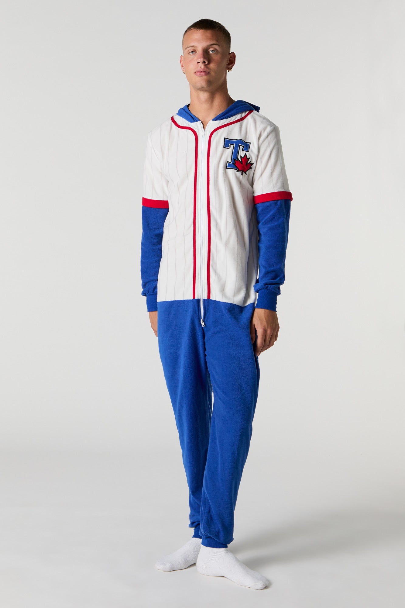 3D Toronto Blue Bird Plush Onesie Urban