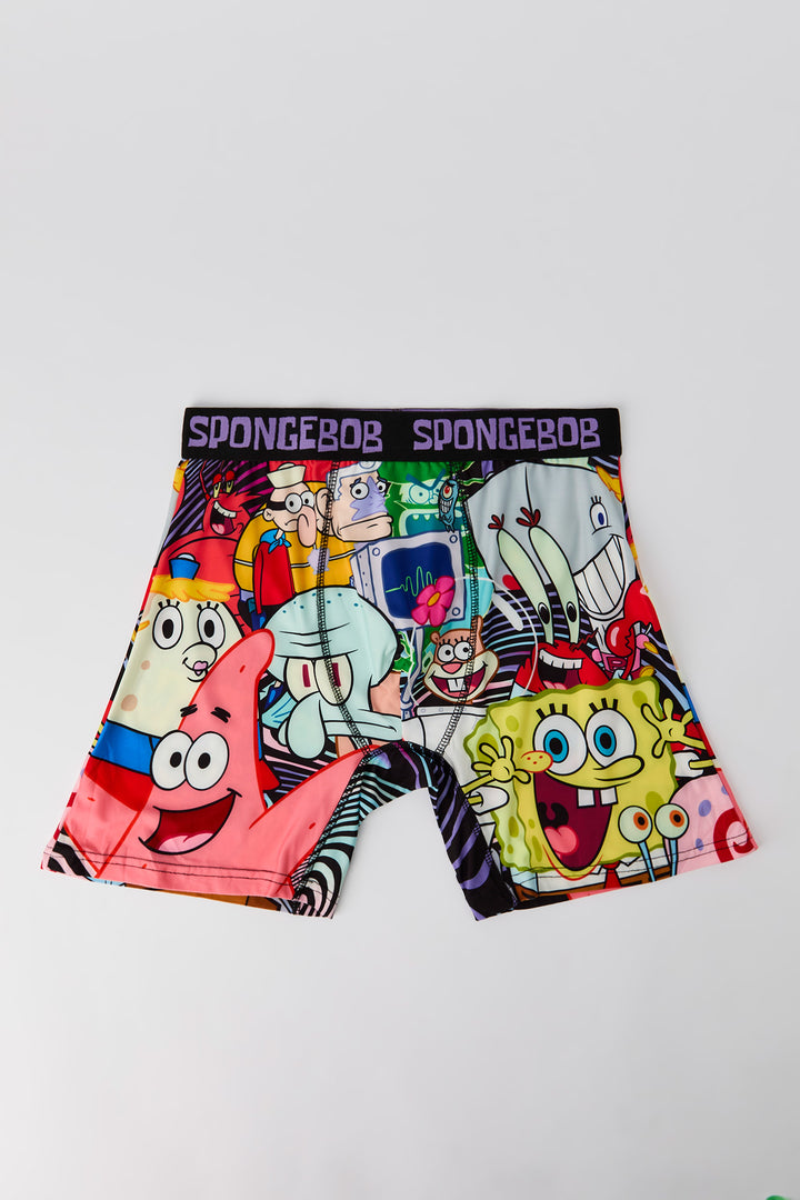 Boys Cartoon Print Boxer Brief