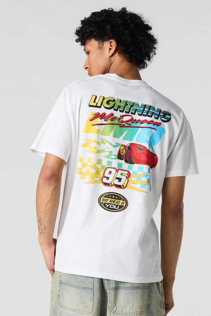 T-shirt à imprimé Lightning McQueen