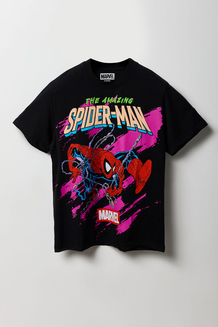 T-shirt à imprimé Spider-Man