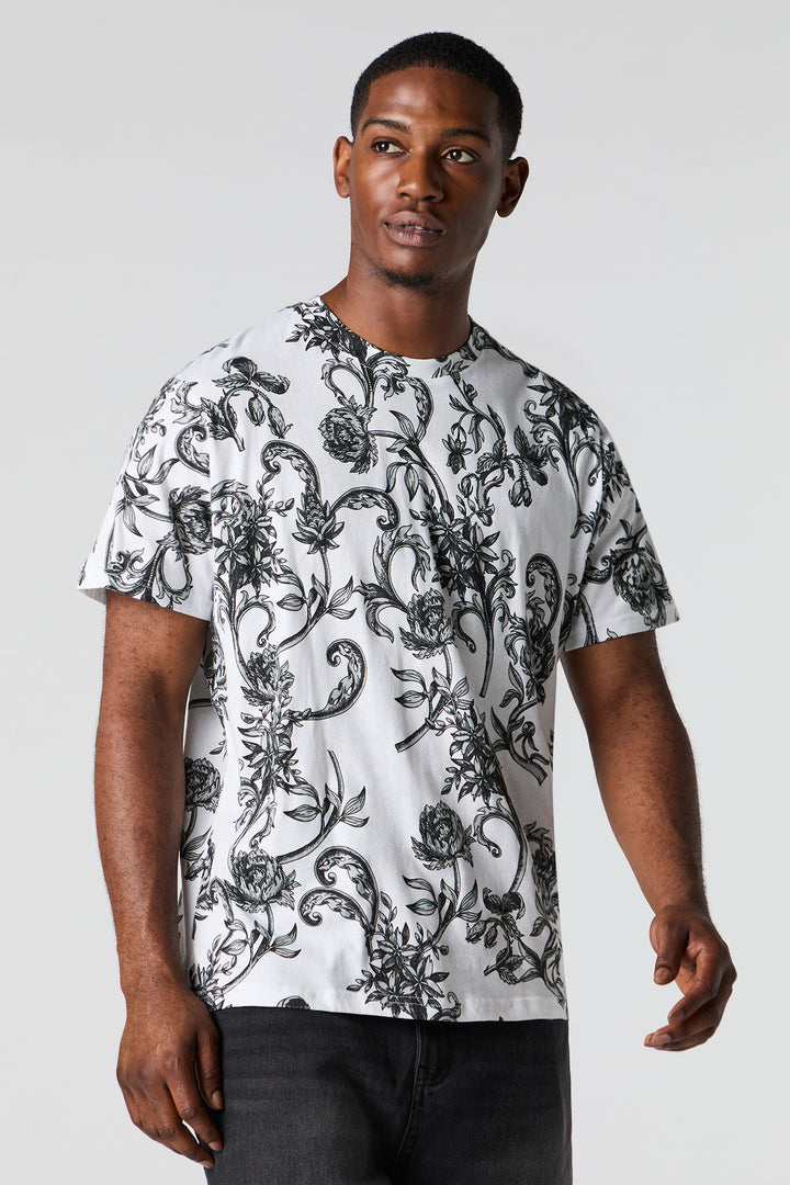 Floral Print T-Shirt