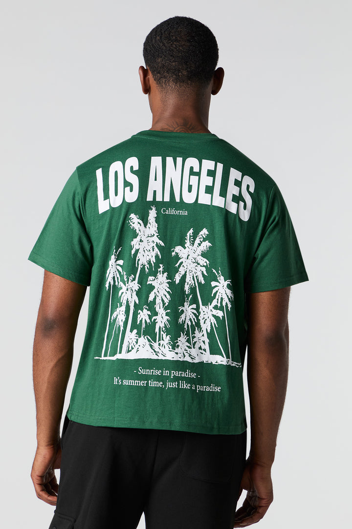 T-shirt à imprimé Los Angeles