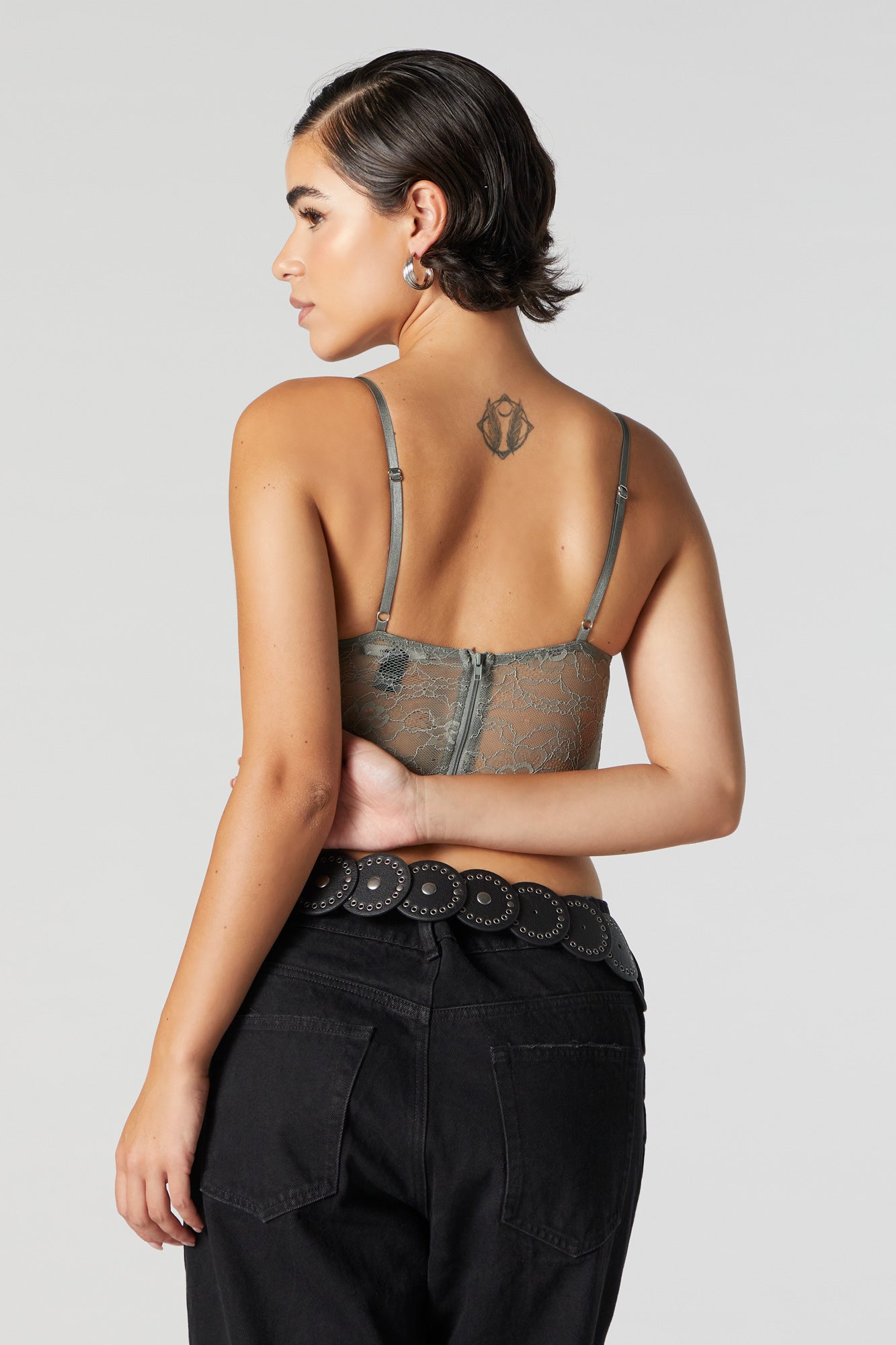 Black lace corset  PF20T99 – ELPIS GLOBAL