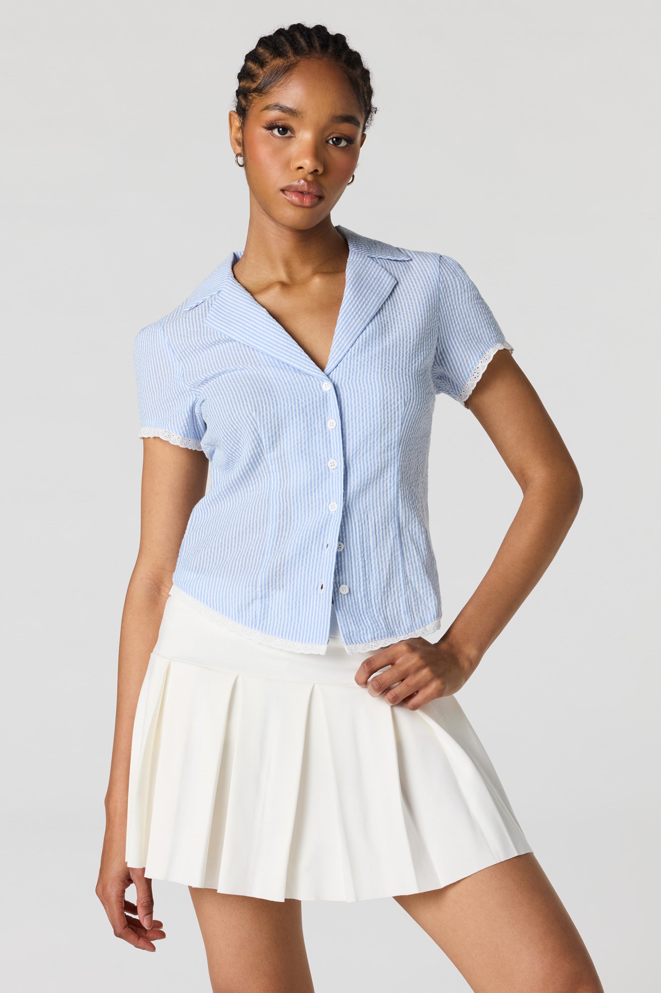 Pleated Mini Skort – Urban Planet