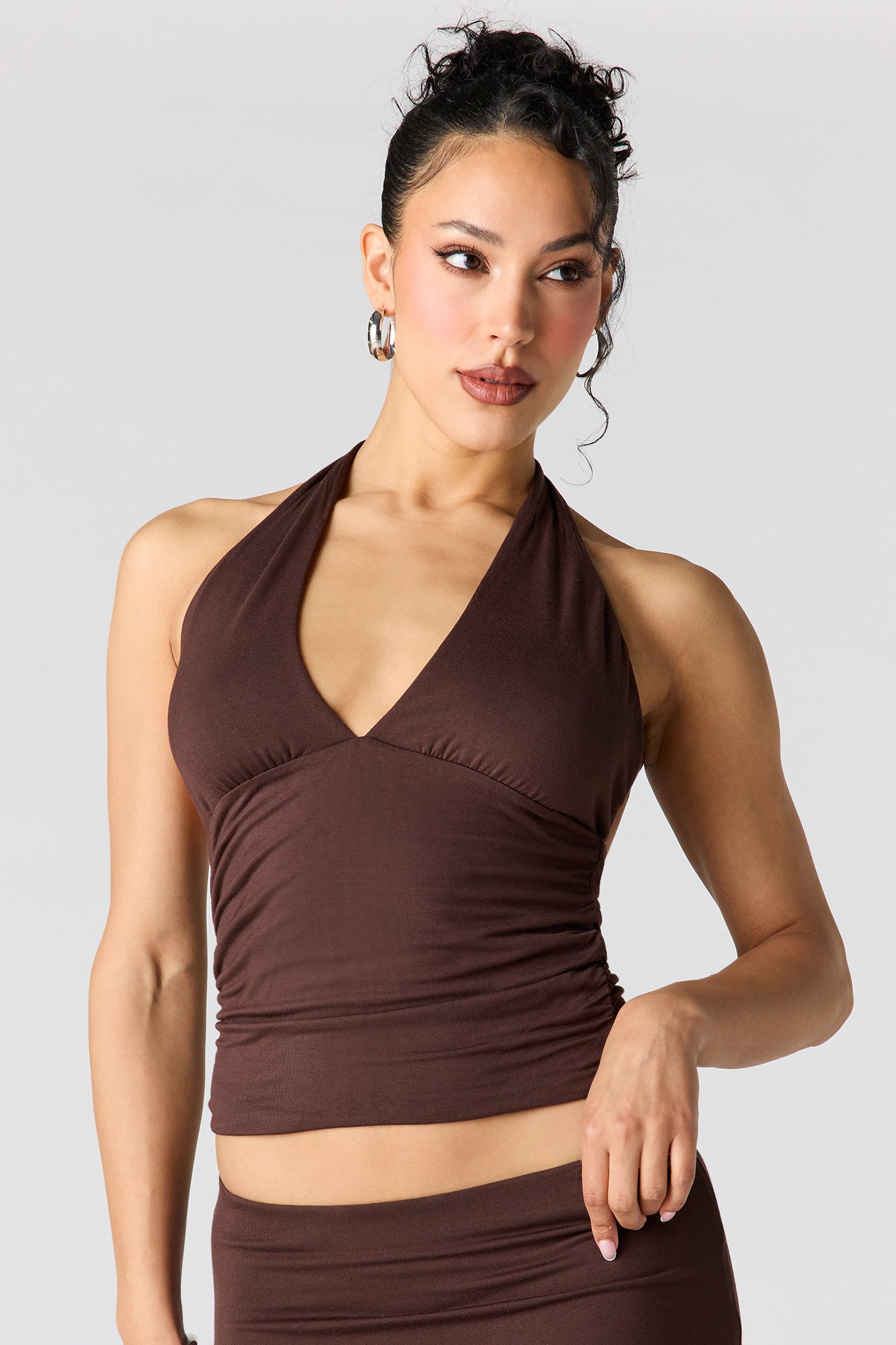 V-Neck Halter Top – Urban Planet