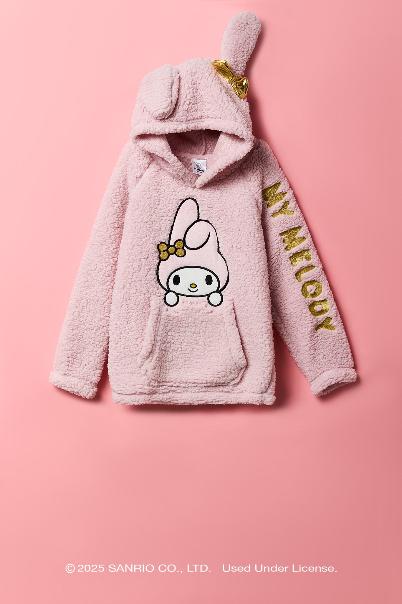 My Melody™ Girls Embroidered Sherpa 3D Hoodie – Urban Planet