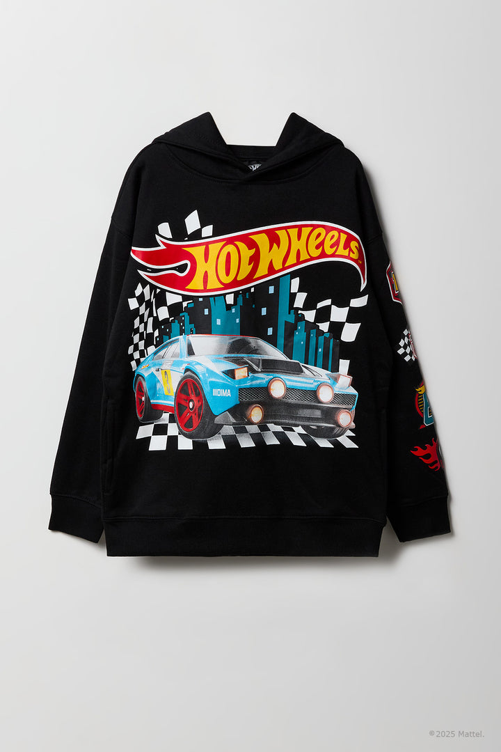 Haut à capuchon en molleton à imprimé Hot Wheels™ pour garçon