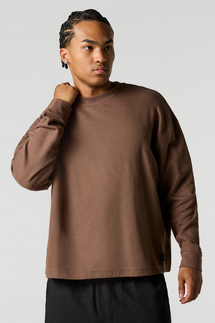 Knit Long Sleeve Top