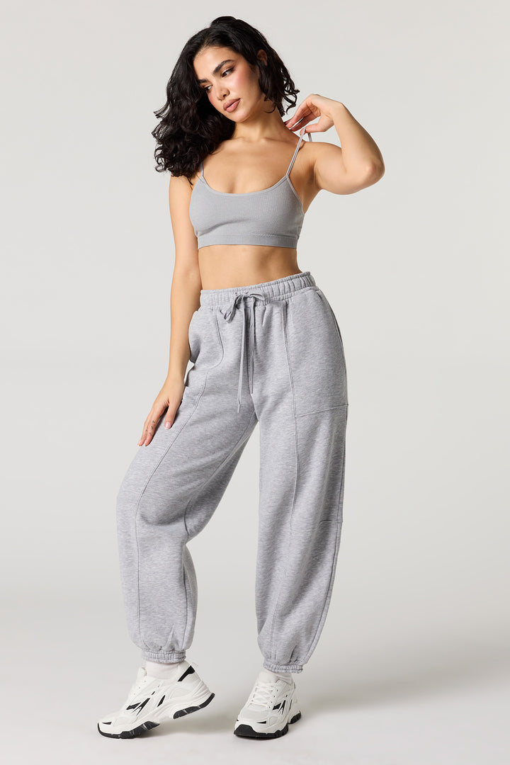 Jogger surdimensionné en molleton