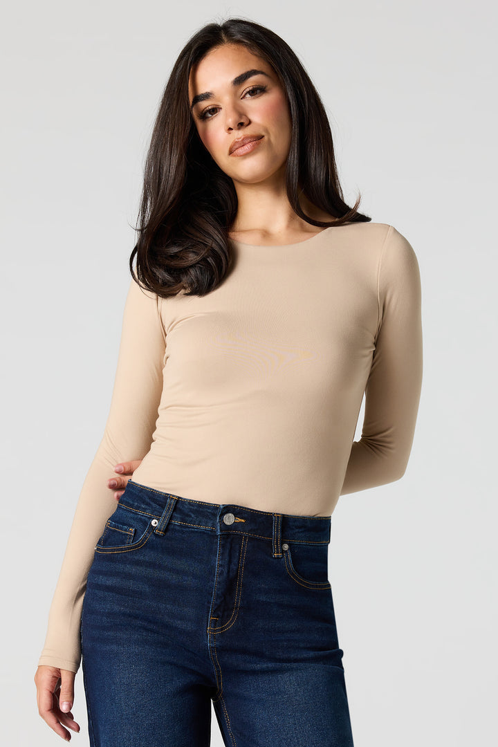 Maillot doux à manches longues