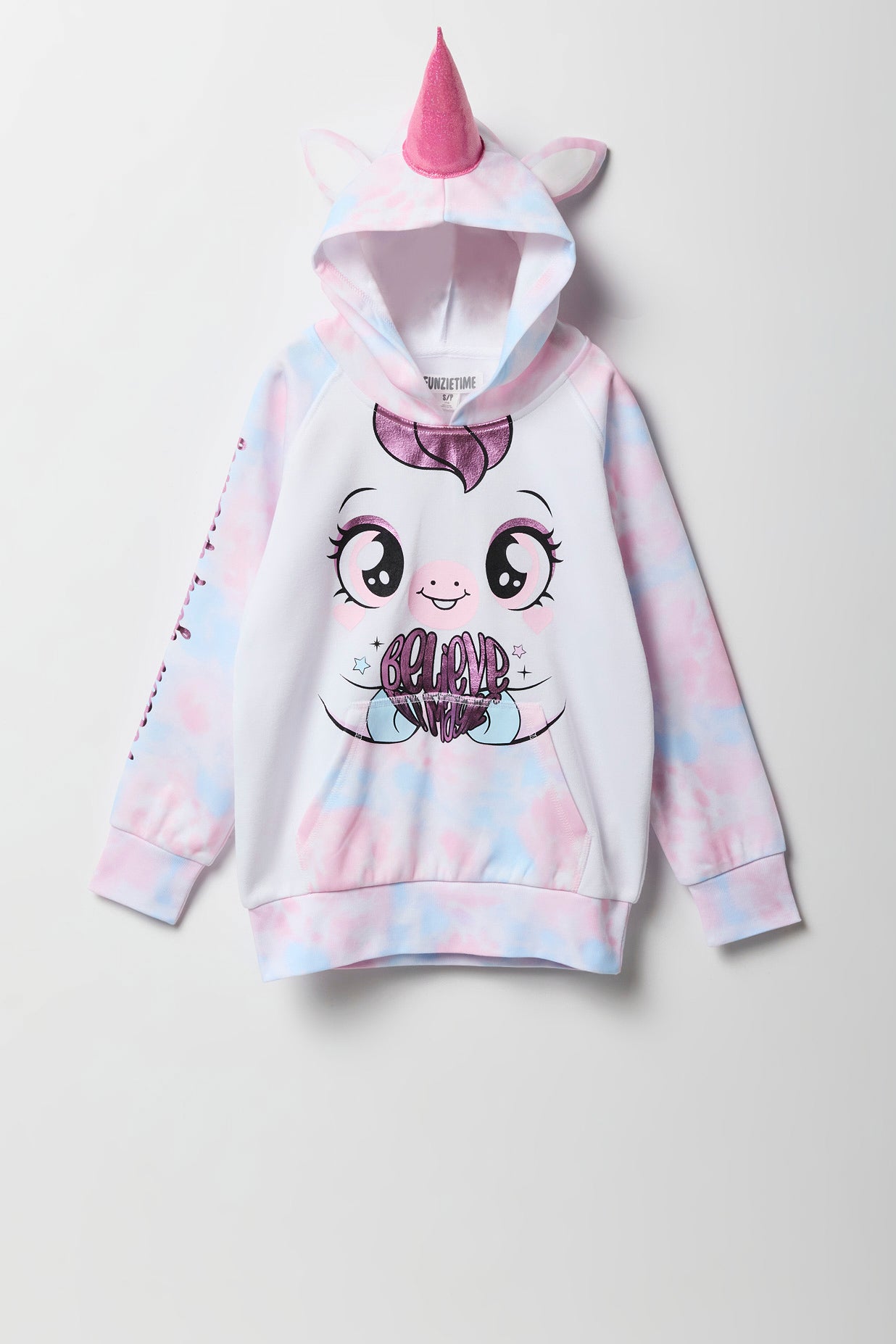Girls Unicorn Print Hoodie Toddler Girl Unicorn Rainbow Print