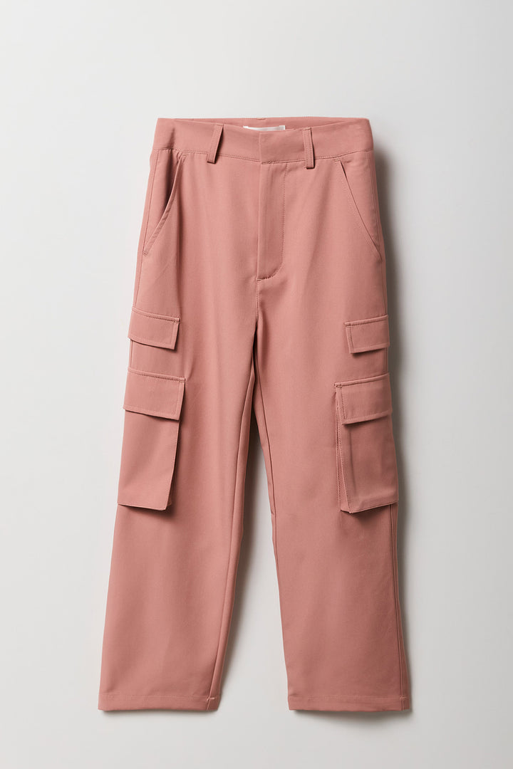 Girls Straight Leg Cargo Pant