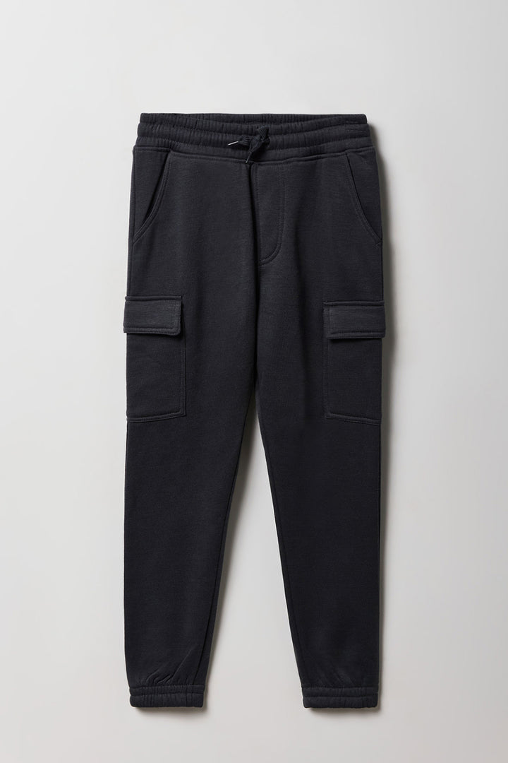 Kids Fleece Cargo Jogger