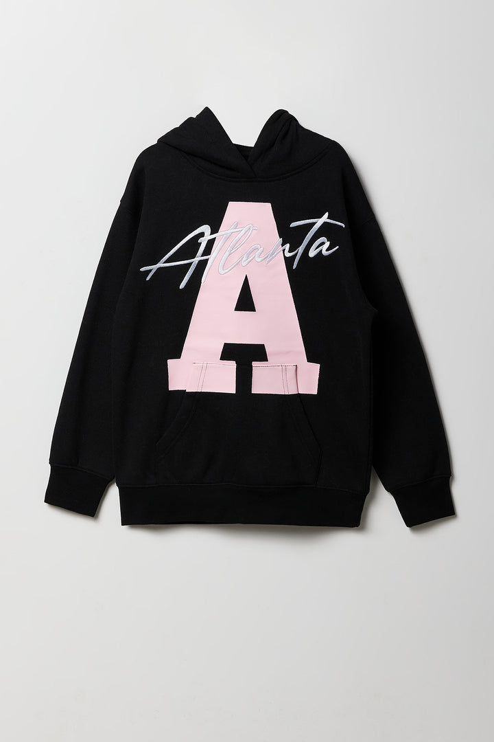 Girls Graphic Fleece Hoodie